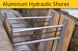 Aluminum Hydraulic Shores